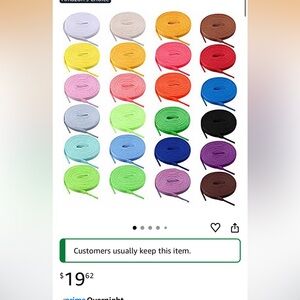 Colorful Shoelace Set